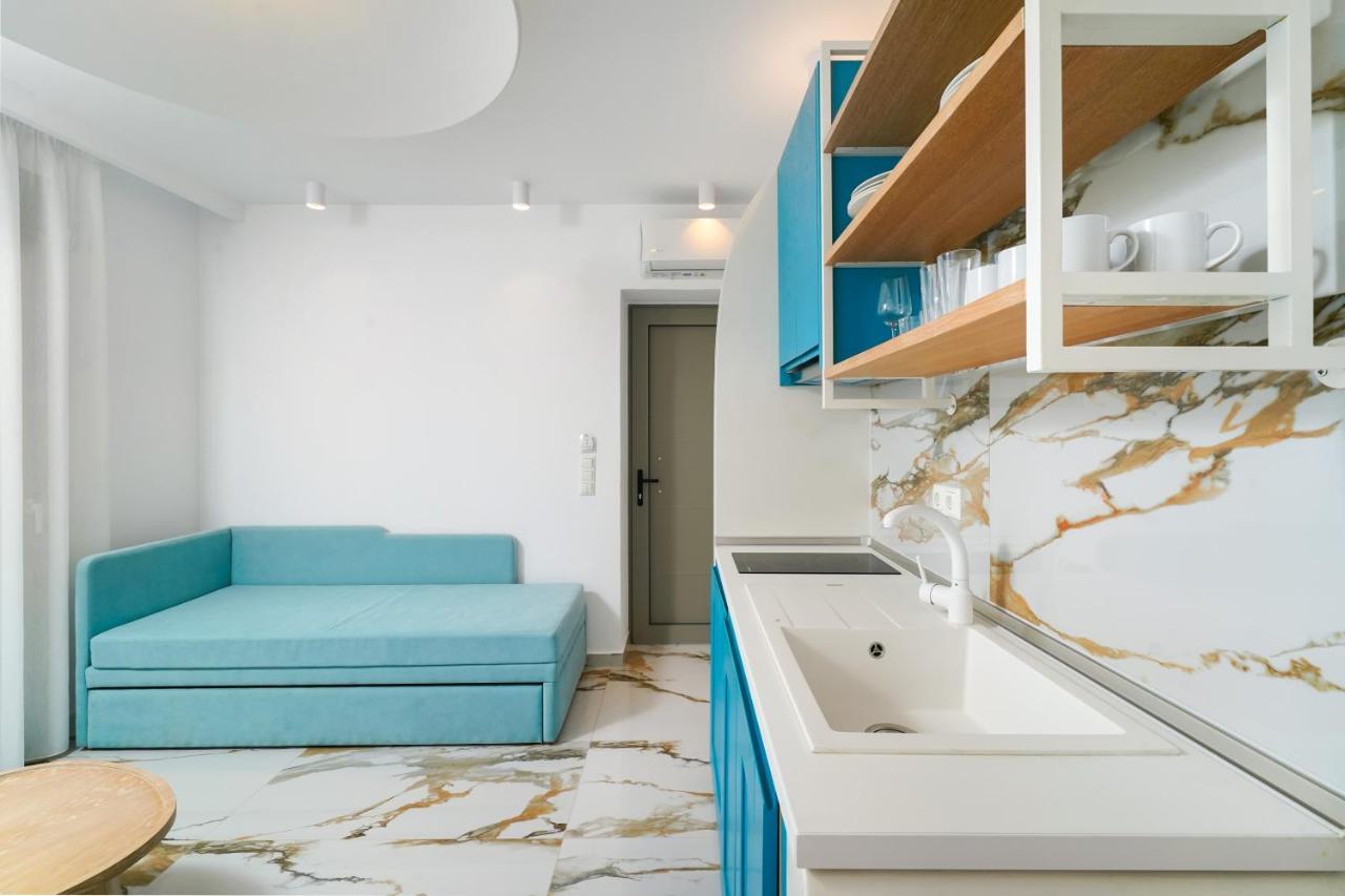 Athina Palace Luxurious Appartments Potos Exteriör bild